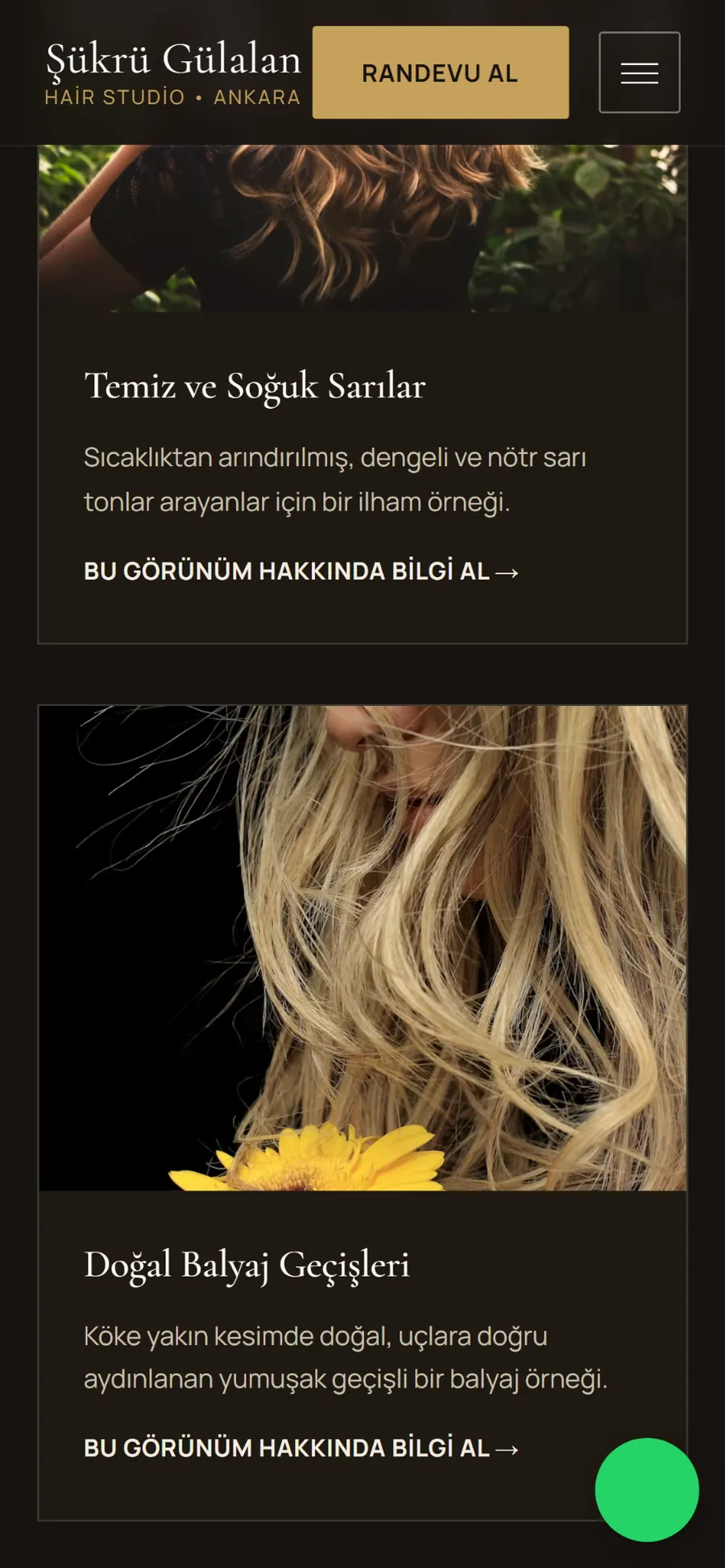 Şükrü Gülalan mobil randevu ekranı