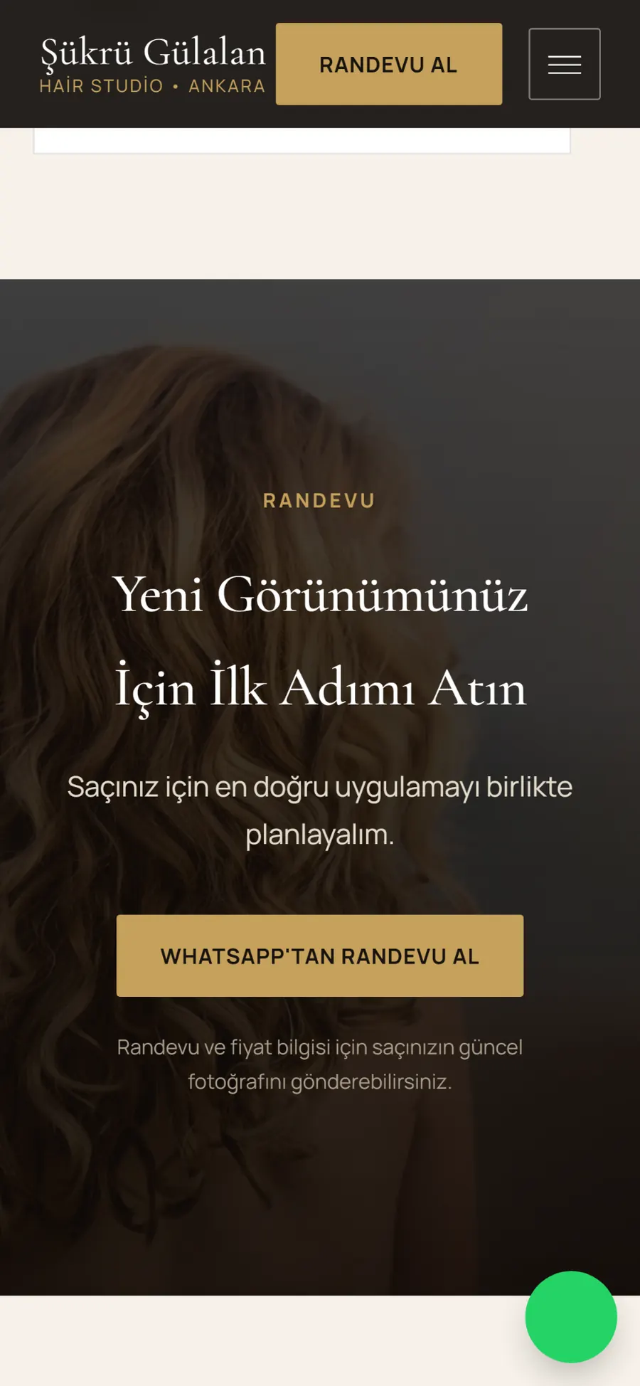 Şükrü Gülalan mobil iletişim ekranı